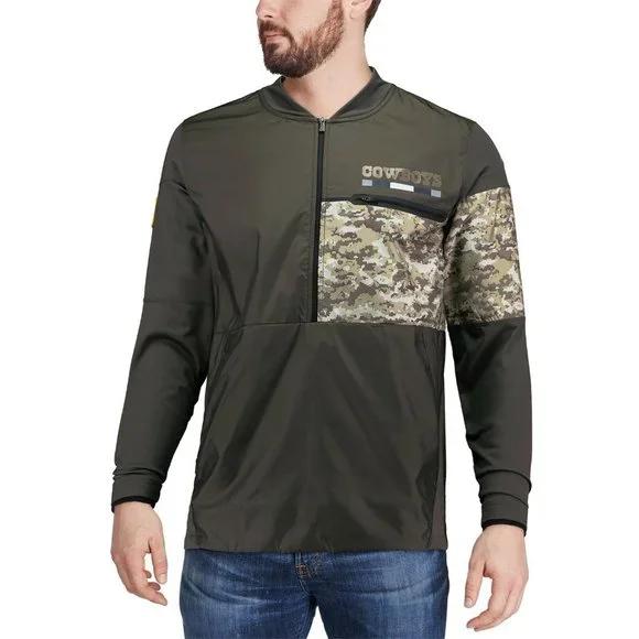 NWT Sz LARGE 100% Nike 2017 Dallas Cowboys Salute To Service